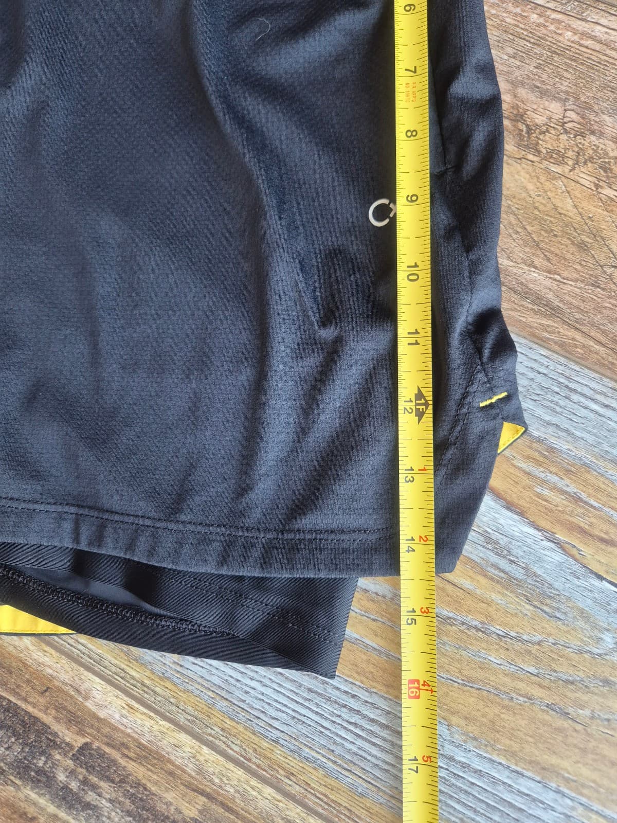 Centric Copper-Dura Limitless Lined Shorts Elastic Wasit Drawstring Black Mens L - Thumbnail 12