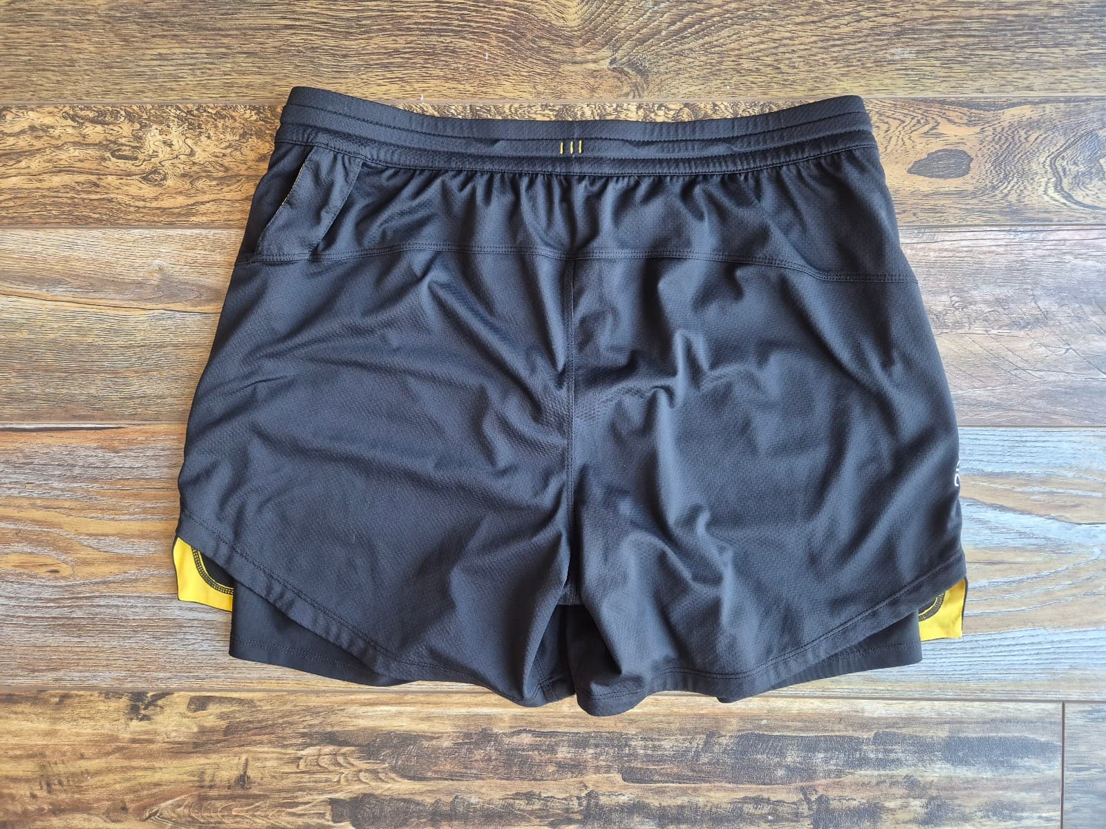Centric Copper-Dura Limitless Lined Shorts Elastic Wasit Drawstring Black Mens L - Thumbnail 7