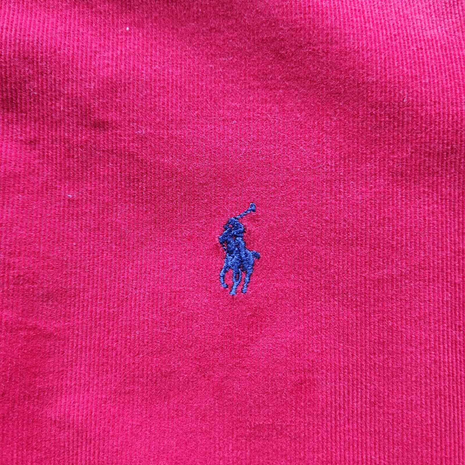 Ralph Lauren Blake Corduroy 100% Cotton Shirt Button-Up Long Sleeve Red Men's XL - Thumbnail 4