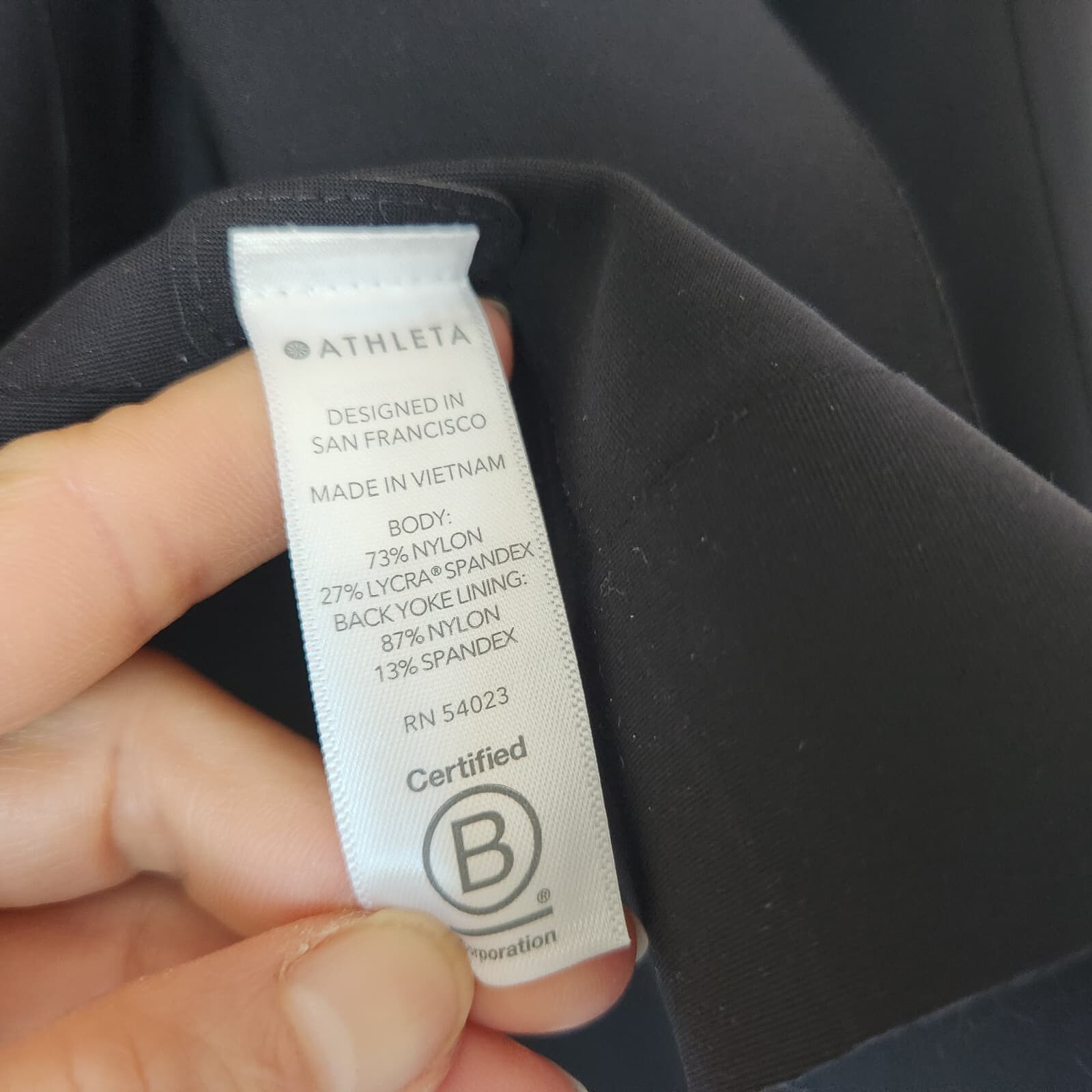 Athleta Interstellar Blazer Traval Career Stretch Snap Zip-Pocket Black Sz.2 - Thumbnail 13