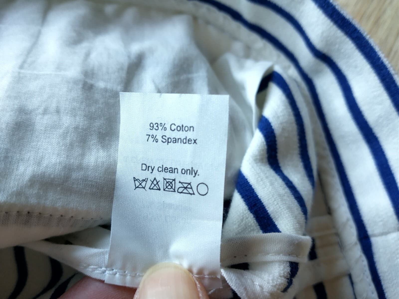 J.Crew Maritime Cotton Blend Knit Blazer Button Blue White Prep Stripe Sz.S - Thumbnail 12