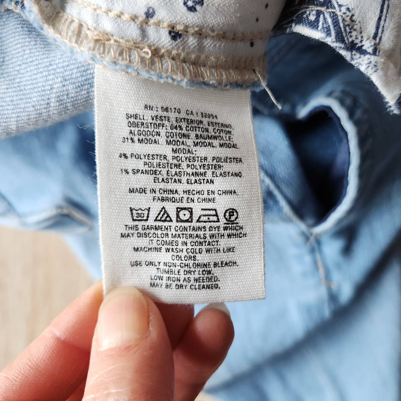 Pilcro and The Letterpress High Rise Bootcut Jeans Zip Pocket Light Blue Sz.27 - Thumbnail 8