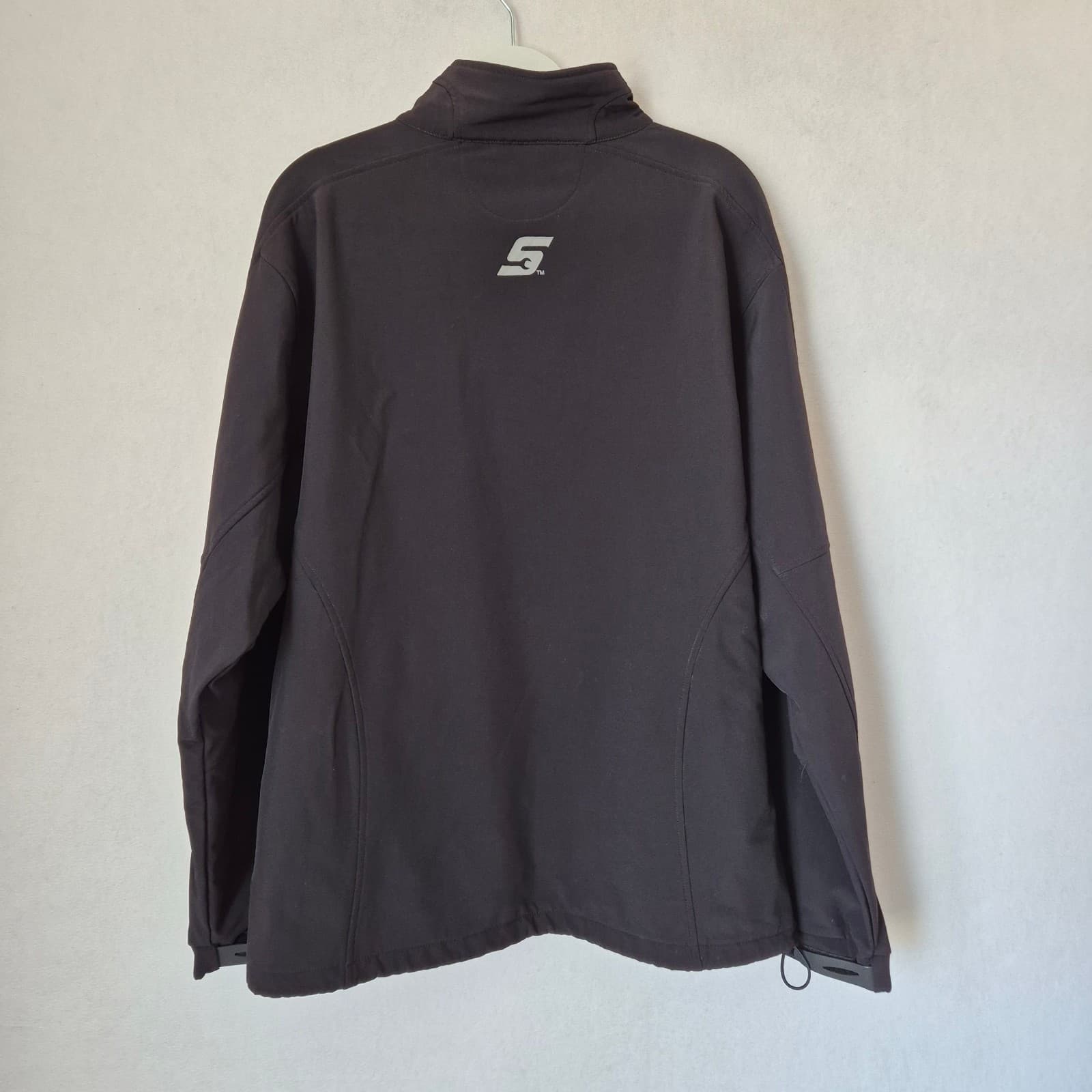 Snap-On by Zorrel Weather Serie Soft Shell Fleece Lined Jacket Black Men's XL - Thumbnail 4