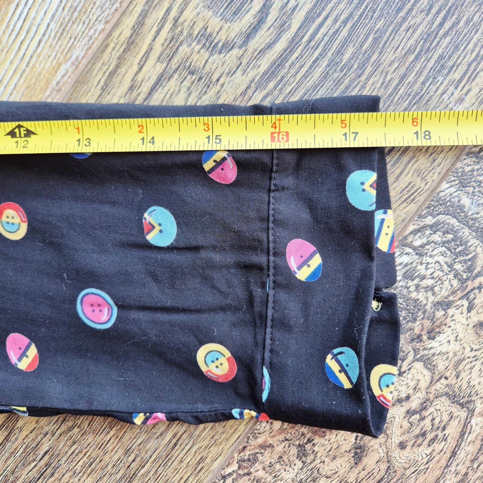 13 of 52 Conversations Anthropologie Button Printed Shirt 3/4 Sleeve Black Sz.0 - Thumbnail 12