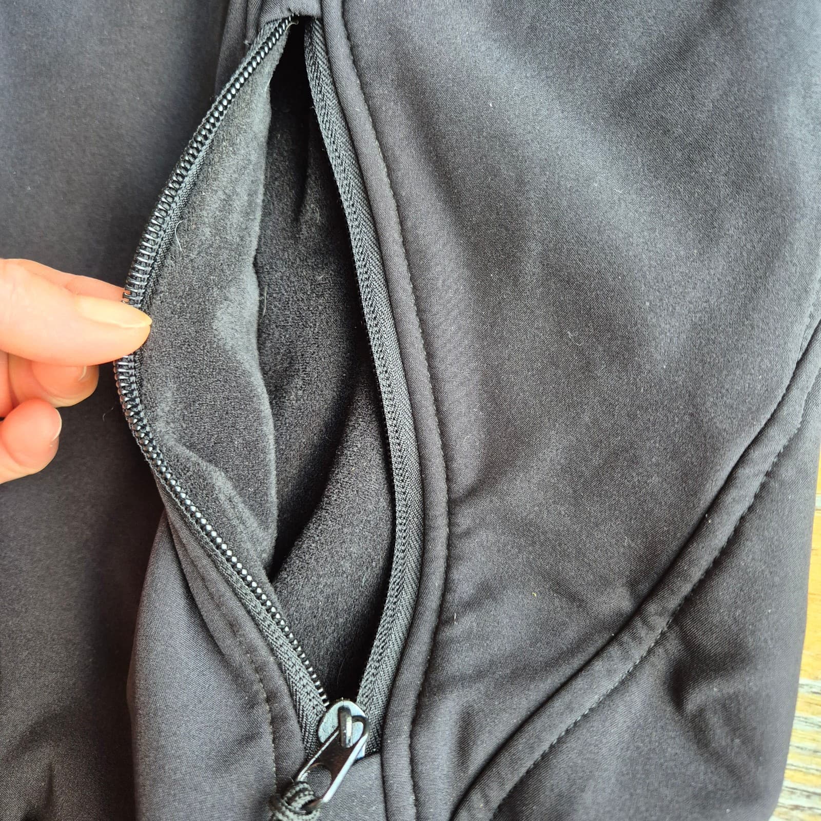Snap-On by Zorrel Weather Serie Soft Shell Fleece Lined Jacket Black Men's XL - Thumbnail 8