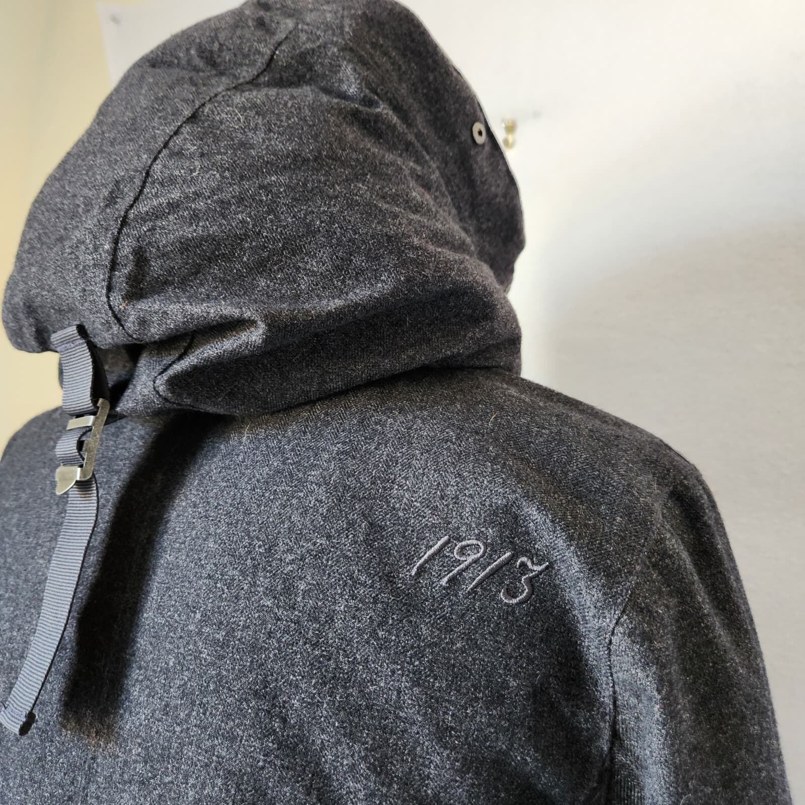 Didriksons 1913 Storm System Siri Parka Jacket Hooded Waterproof Black Womens 34 - Thumbnail 5