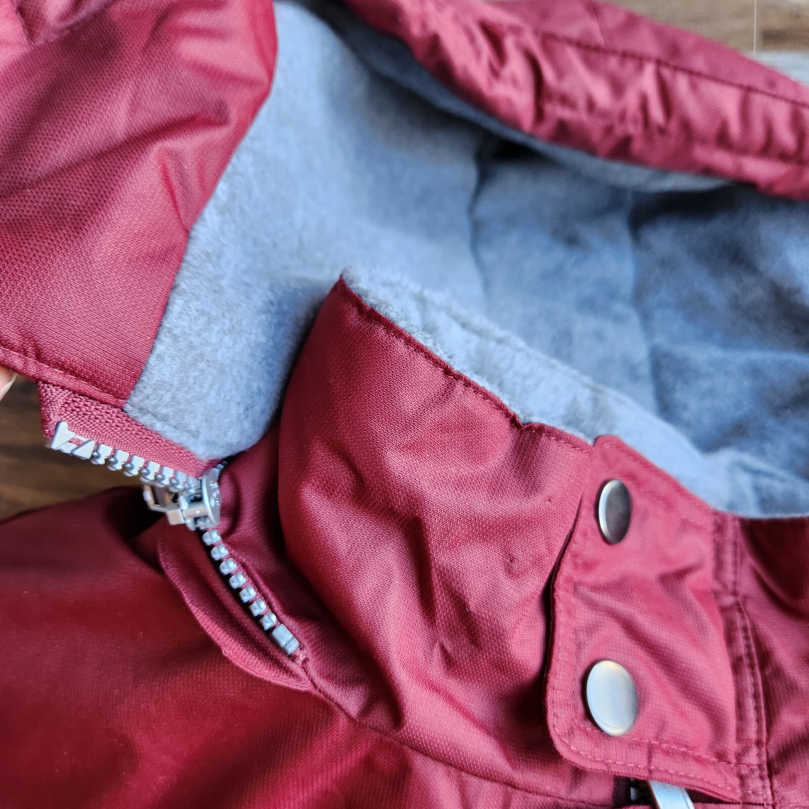 NWT Boulder Creek $208 Fleece Lined Removable Hood Parka Jacket Red Mens 3XL Big - Thumbnail 8