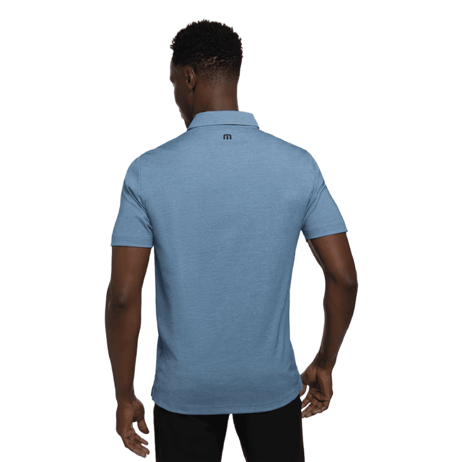 Travis Mathew Island Traveler Polo Shirt Short Sleeve Pima Cotton Blue Men's XL - Thumbnail 7