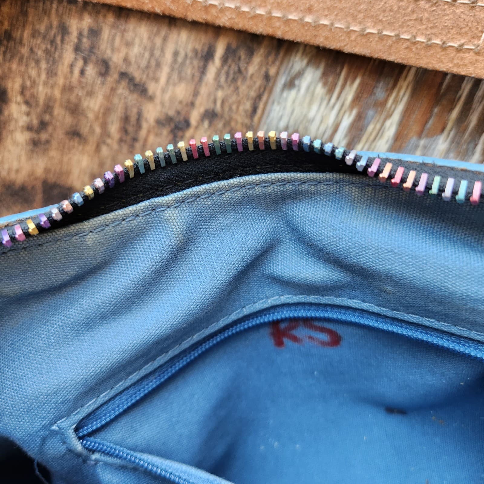 Dooney & Bourke Leather Multicolor Candy Printed Shoulder Bag - Thumbnail 18