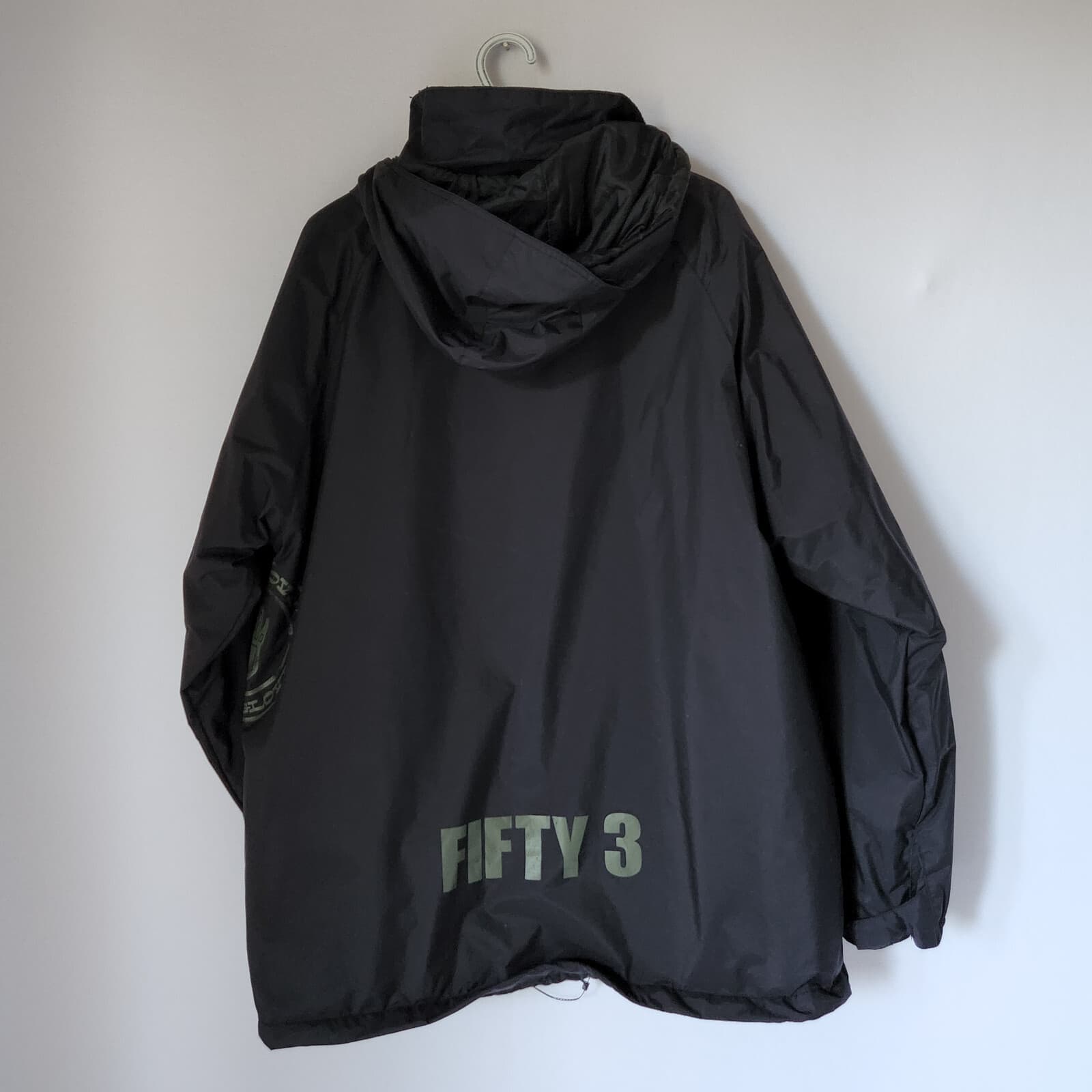 Body Glove Fifty 3 Ski Surf Hooded Jacket Insulated Waterproof Zip Black Men XL - Thumbnail 3