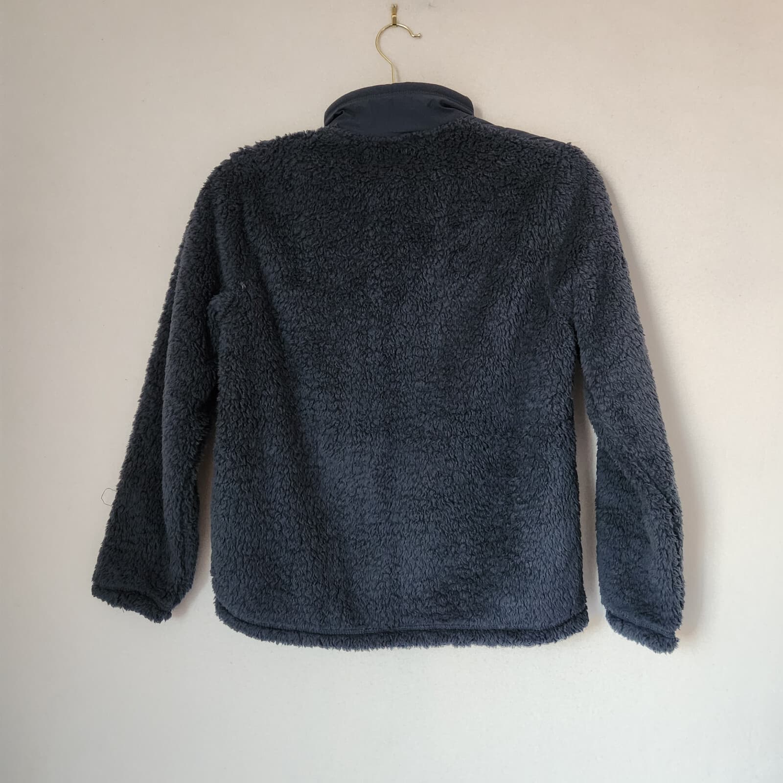 NWT 32 Degrees Heat Sherpa Fleece Zip-Up Jacket Zip-Pocket Galaxy Blue Boys' L - Thumbnail 3