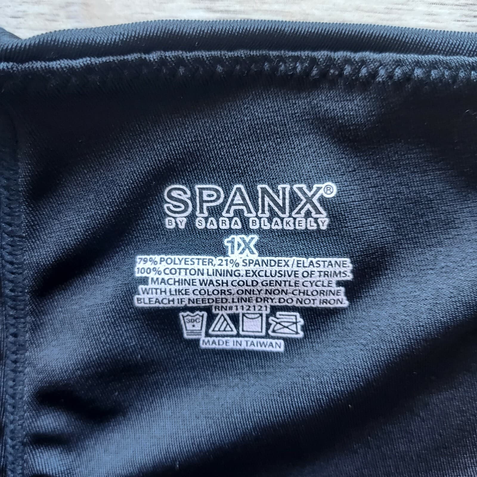 SPANX High Power Tummy Control Shorts High Waist Seamless Black Women 1X - Thumbnail 6