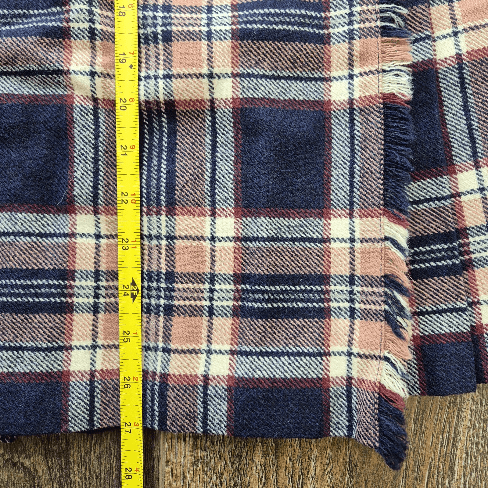 Vintage Pitlochry Knitwear Scotland 100% Wool Wrap Skirt Plaid Multicolor Sz.14 - Thumbnail 15