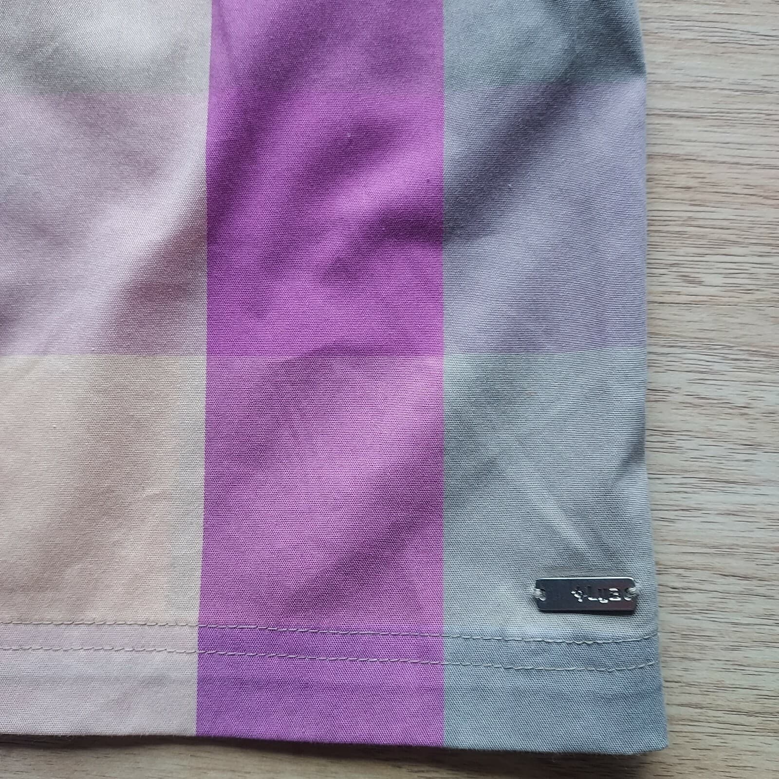 NWT Lija Cubism Plaid Activewear Golf Skort Zip Multicolor Women Sz.8 $125 - Thumbnail 2