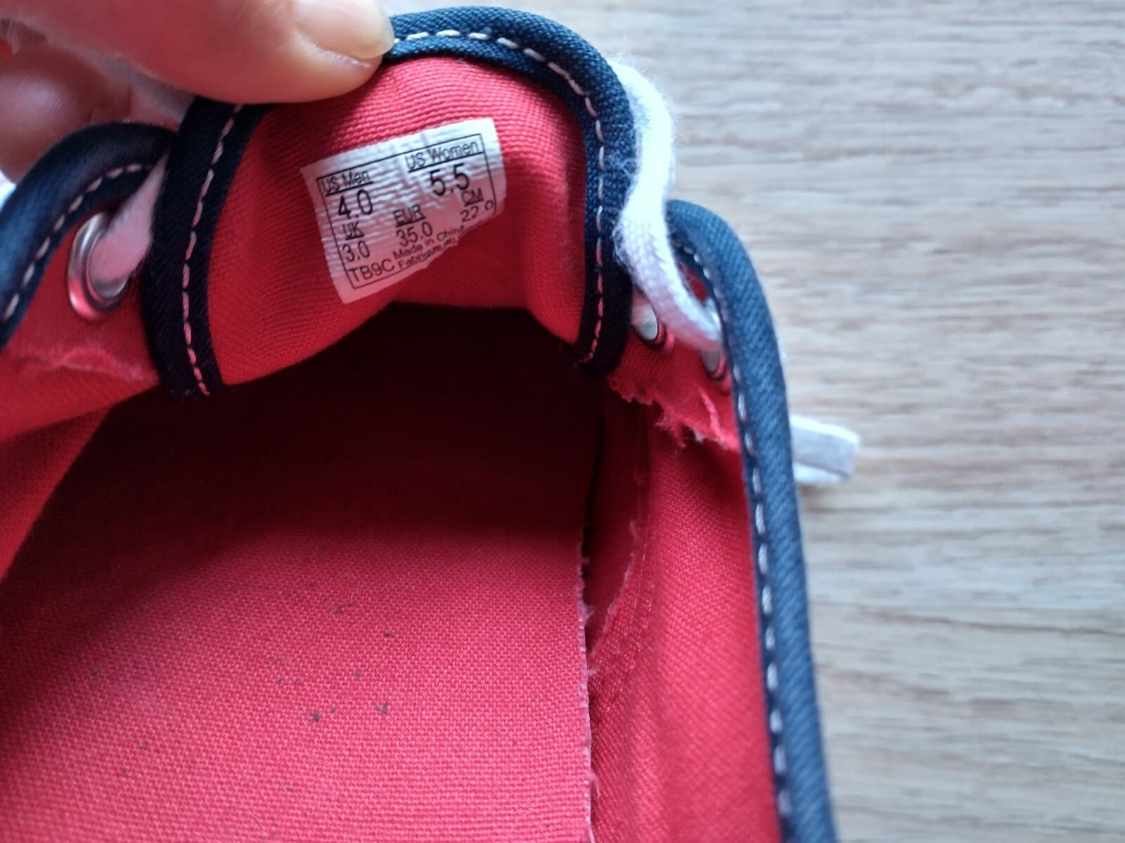 Vans Authentic Americana US Flag Unisex Canvas Shoes Sneakers Lace Sz.US M4 W5.5 - Thumbnail 10