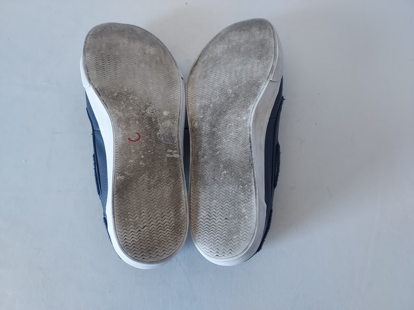 Lacoste Sport Keel Sep 2 Leather Boat Shoes Lace Ortholite Blue-White Men US11.5 - Thumbnail 6