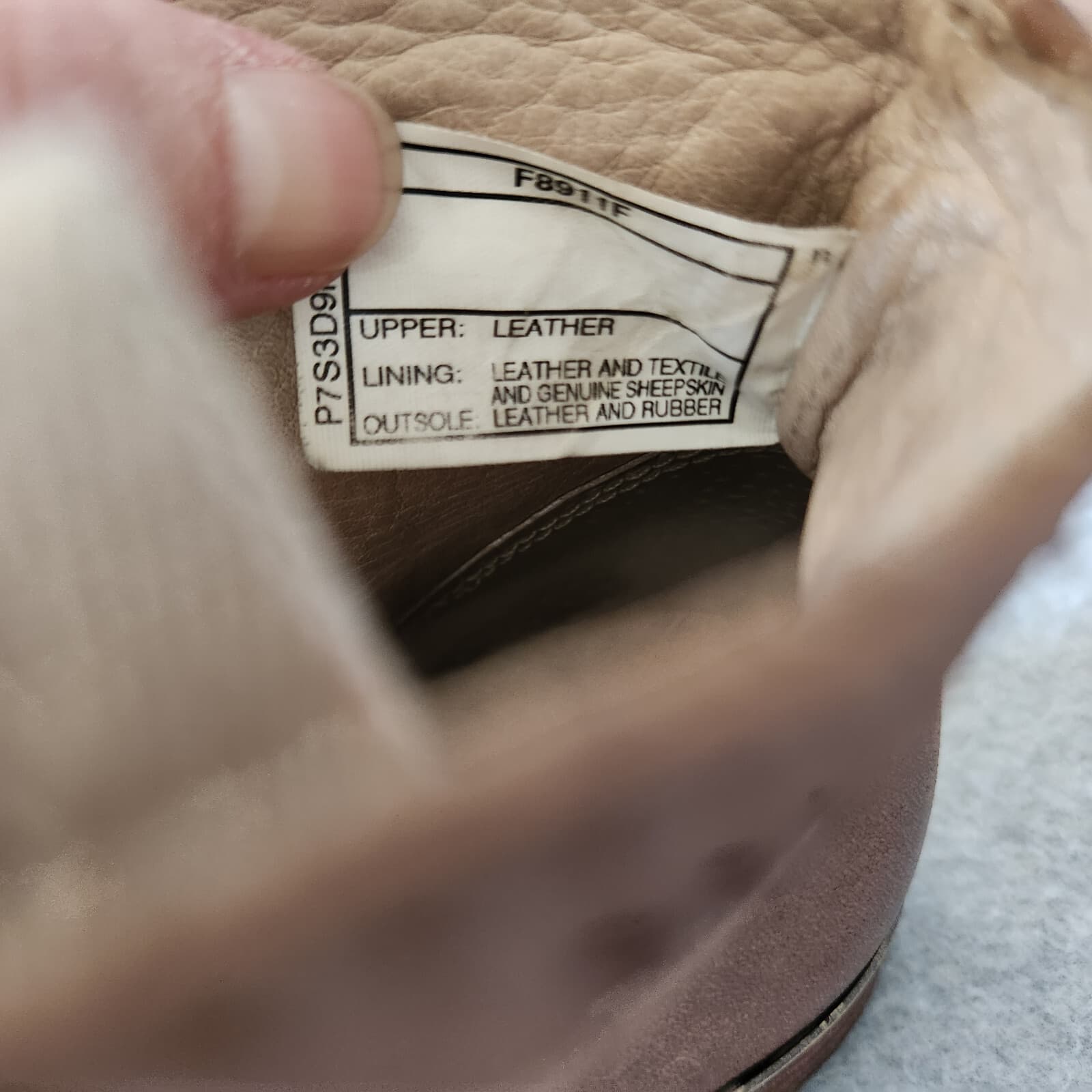 UGG Australia Austin Leather Cowboy Ankle Boots Pull-On Brown Women's US6 - Thumbnail 13