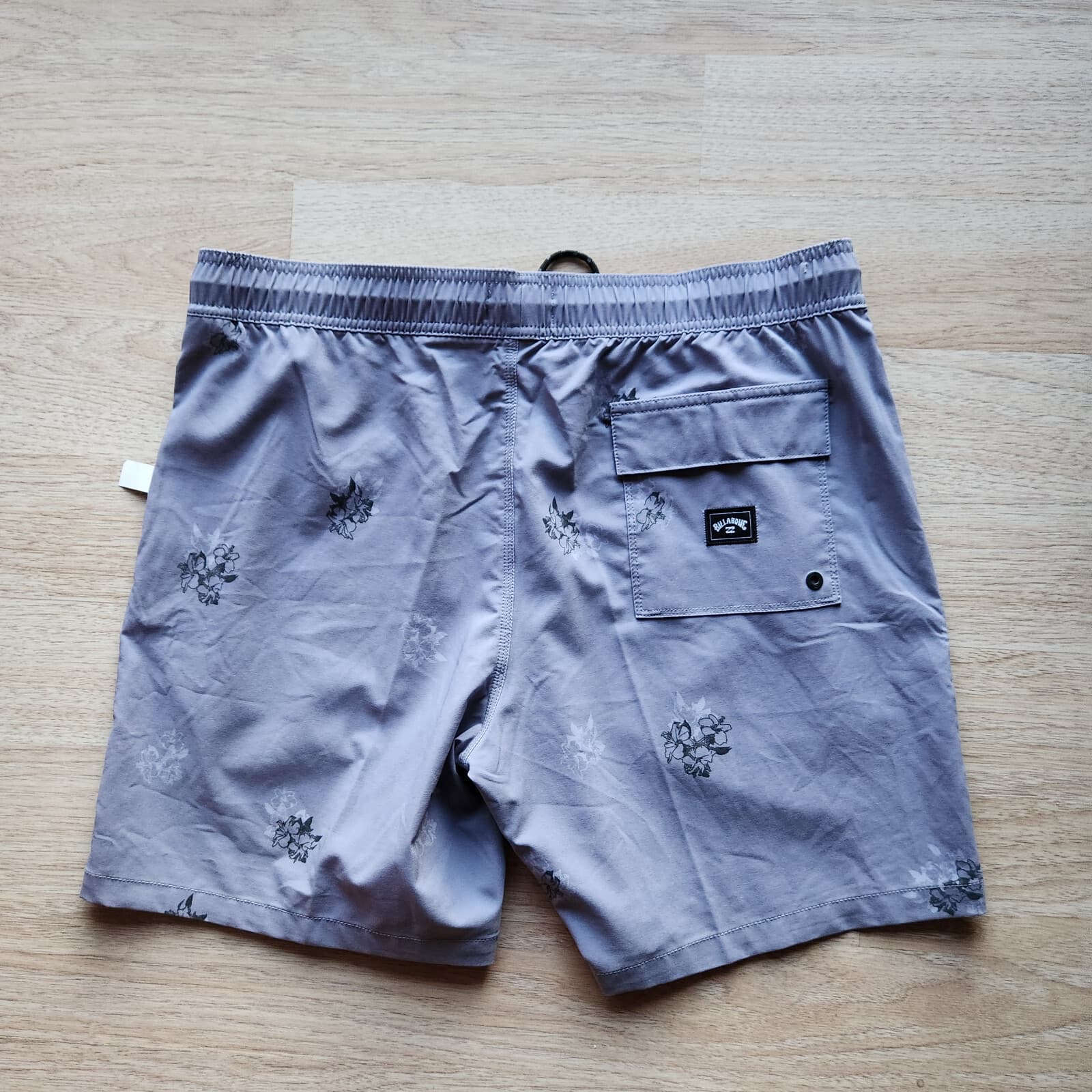 NWT Billabong Sundays Layback 17" Boardshorts Pocket Dusty Grape Men's XL $70 - Thumbnail 5