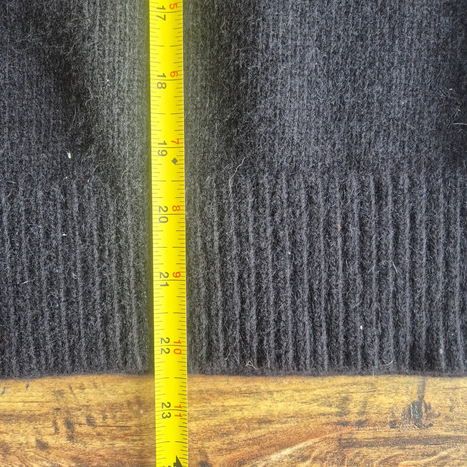 Vintage Y2K Lauren Ralph Lauren Merino Angora Cashmere Roll Neck Sweater Black M - Thumbnail 14