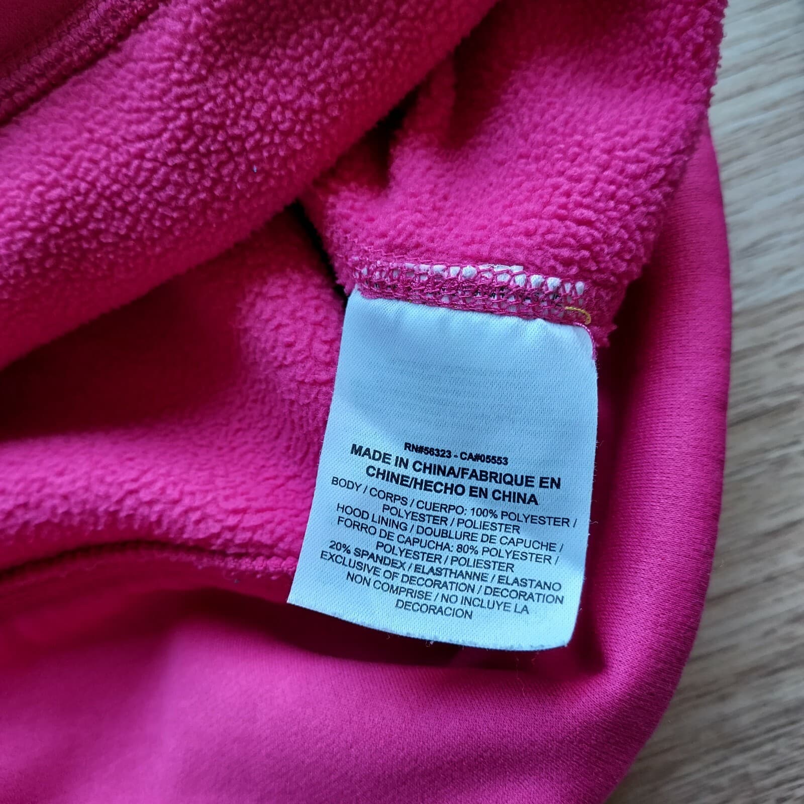 Nike Therma-Fit Fleece Lined Hooded Sweatshirt Graphic Pink-Black Women Sz.L - Thumbnail 9