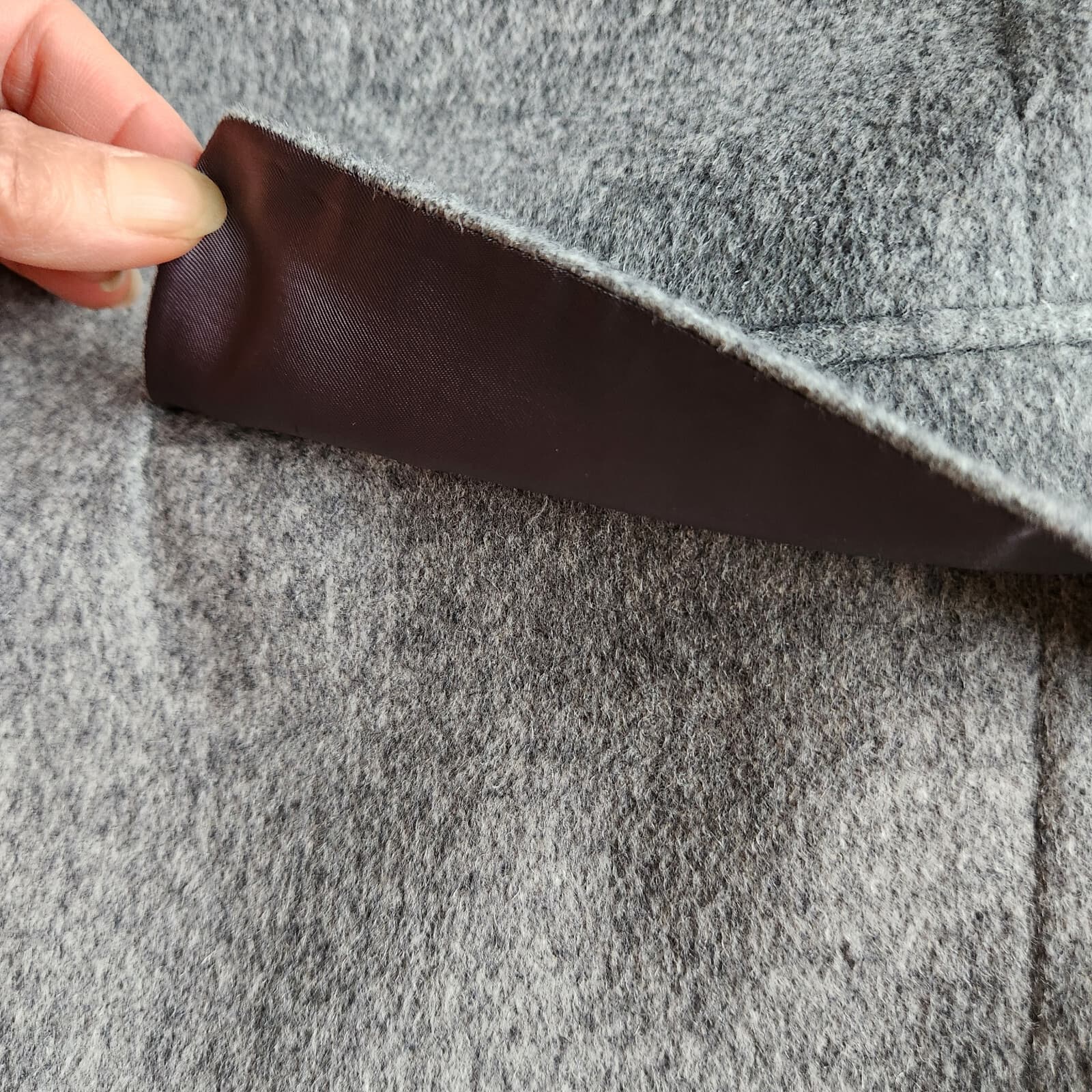 Lauren Ralph Lauren 100% Camel Hair Sport Coat Blazer 2-Button Grey Men's 42R - Thumbnail 5