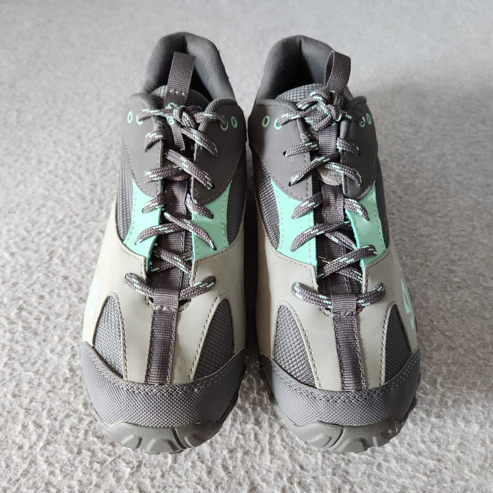 NWoB Giro Petra Cycling Walking-Hiking Shoes Comfort Lace Grey Green Women EU40 - Thumbnail 8