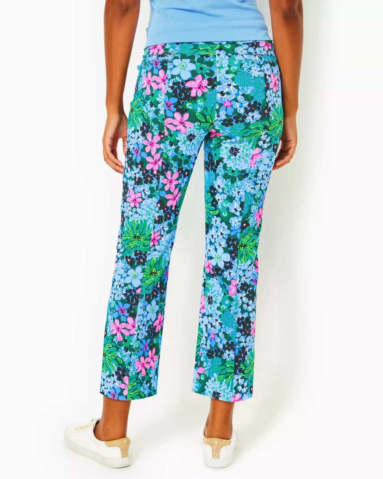 NWT Lilly Pulitzer Alston UPF 50+ Performance Pants Soiree All Day Golf Womens 8 - Thumbnail 6