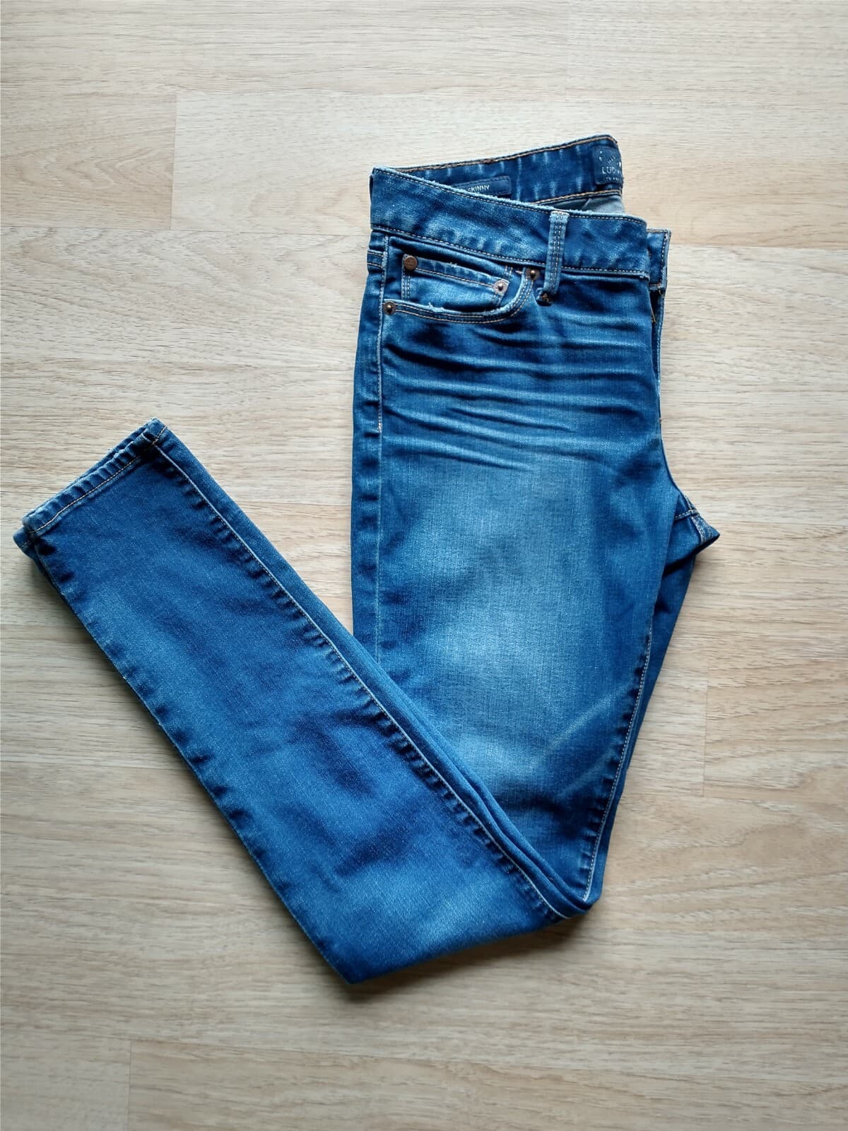 Lucky Brand Lolita Skinny Jeans Medium Wash Blue Women Sz.4/27 - Thumbnail 3