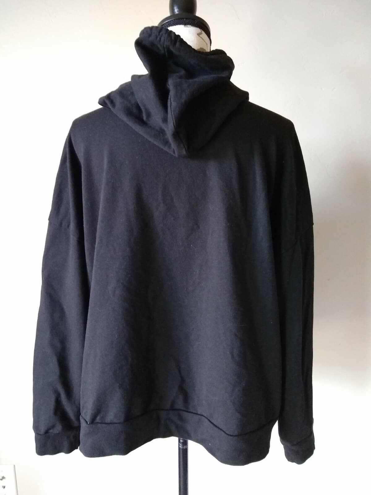 Disney Jerry Leigh Micky Juniors Sweatshirt Hoodie Long Sleeve Black Sz.XXXG-21 - Thumbnail 3