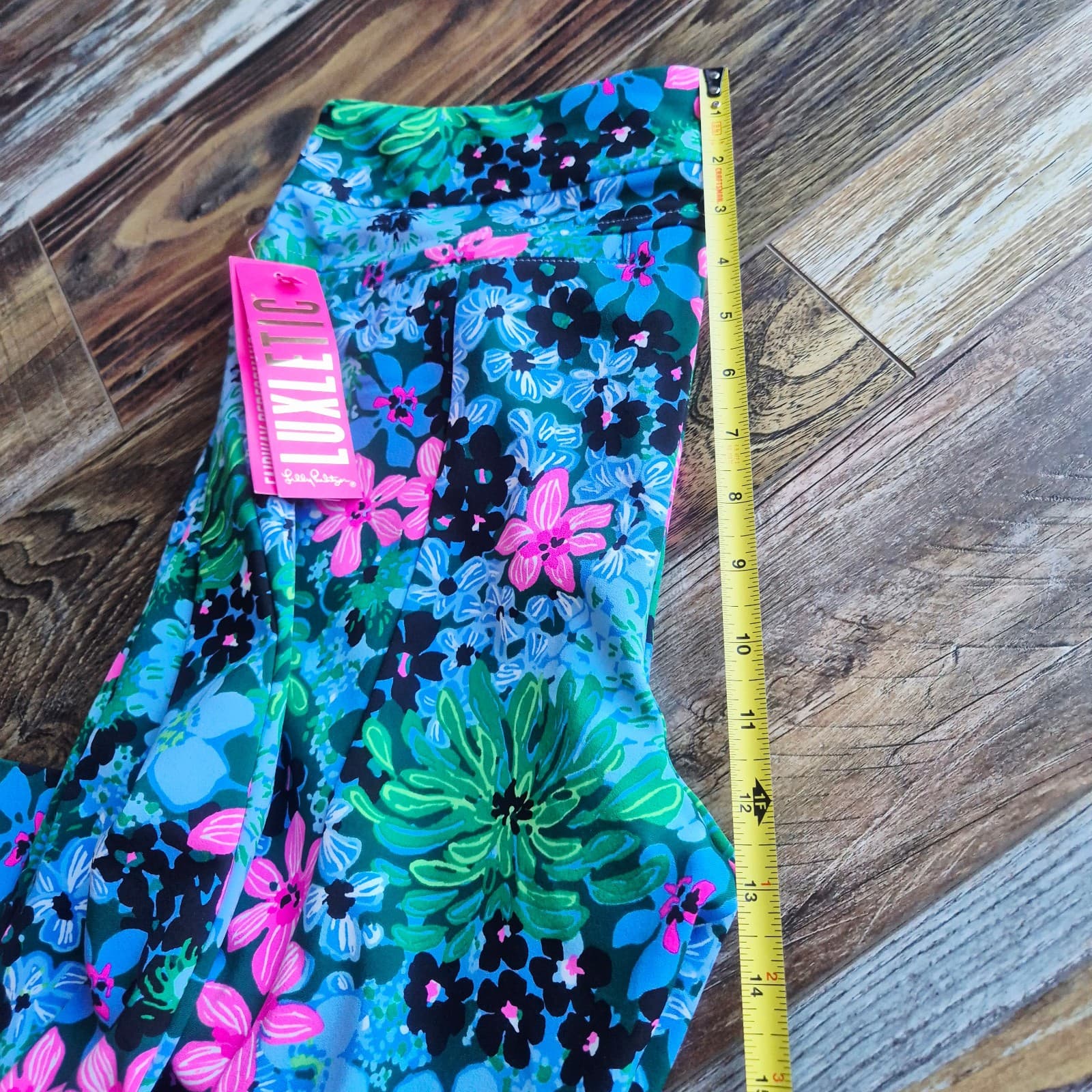 NWT Lilly Pulitzer Alston UPF 50+ Performance Pants Soiree All Day Golf Womens 8 - Thumbnail 13