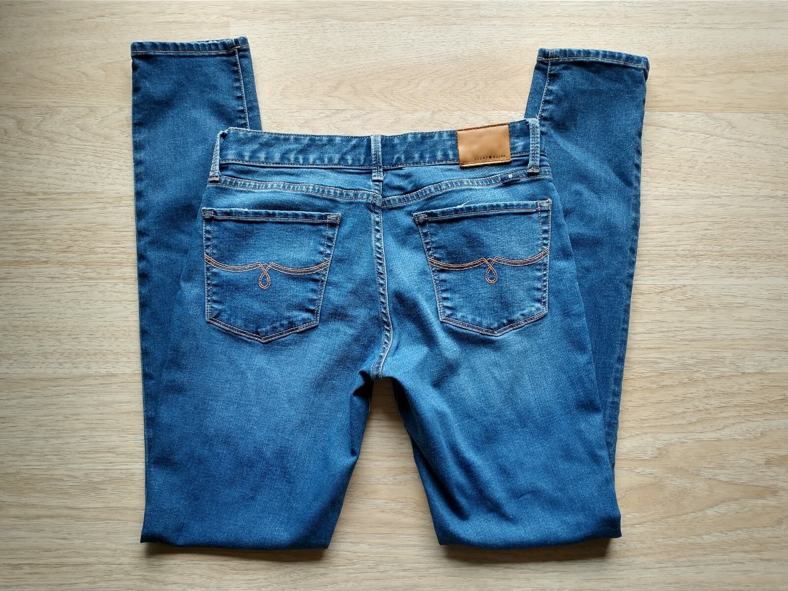 Lucky Brand Lolita Skinny Jeans Medium Wash Blue Women Sz.4/27 - Thumbnail 9