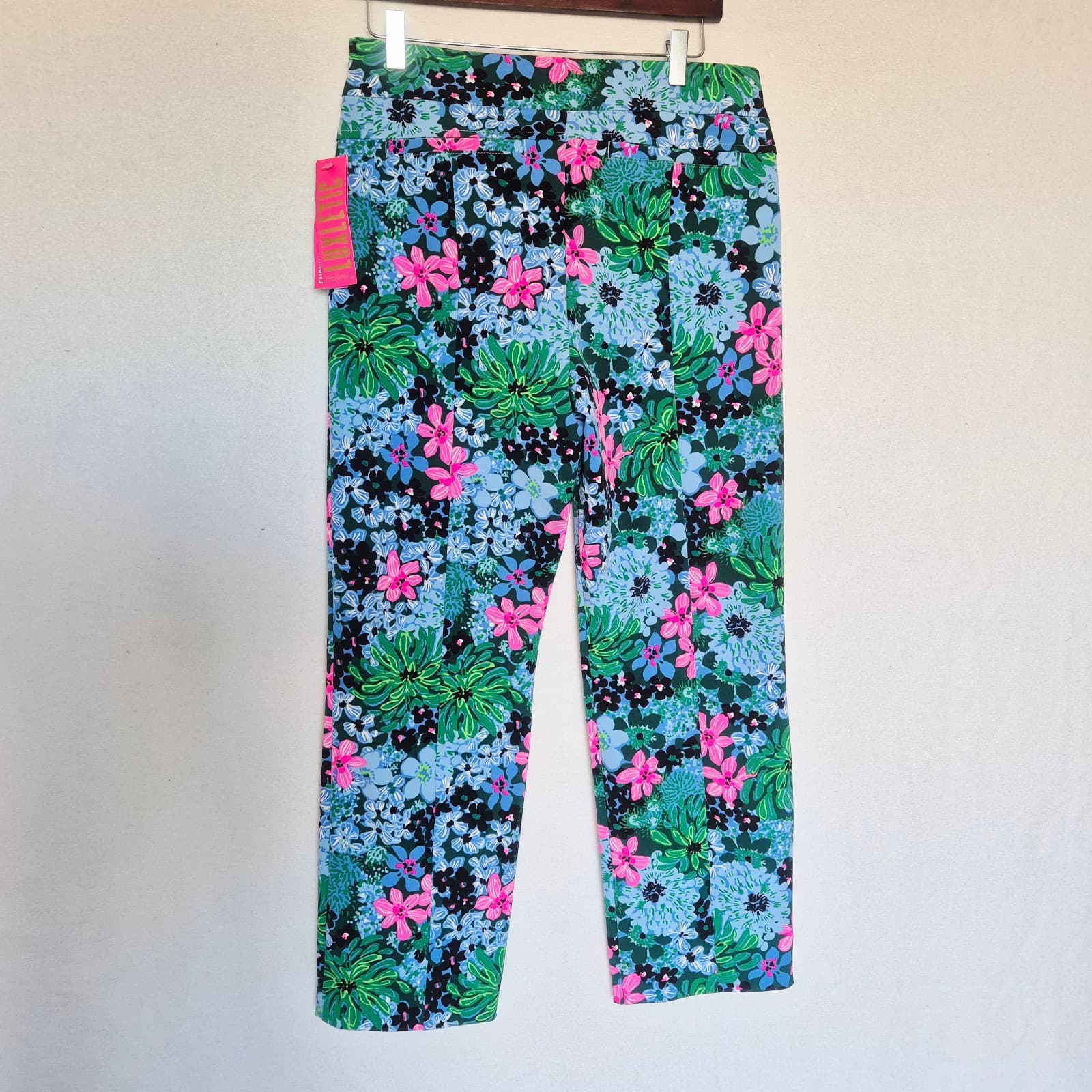 NWT Lilly Pulitzer Alston UPF 50+ Performance Pants Soiree All Day Golf Womens 8 - Thumbnail 7