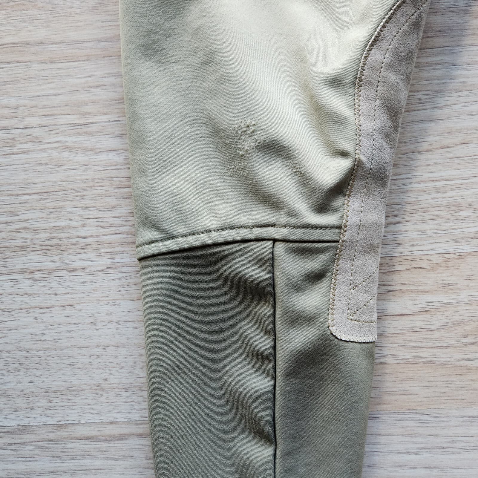 ARIAT Pro Series Circuit Breeches Equestrain Riding Pants Stretch Beige Women 28 - Thumbnail 8