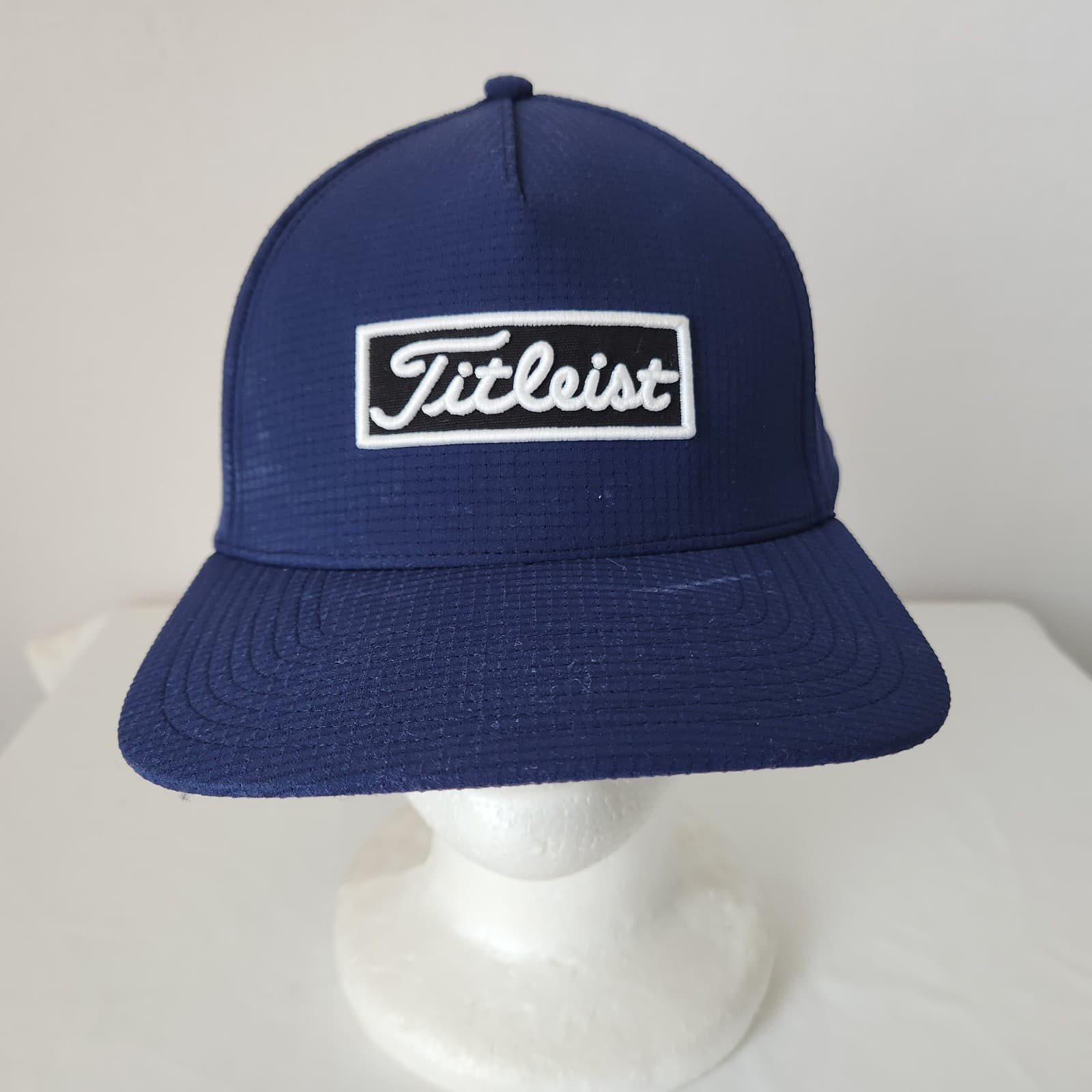 Titleist California State Flag Patch Golf Hat Cap Adjustable Snap Blue One Size - Thumbnail 3