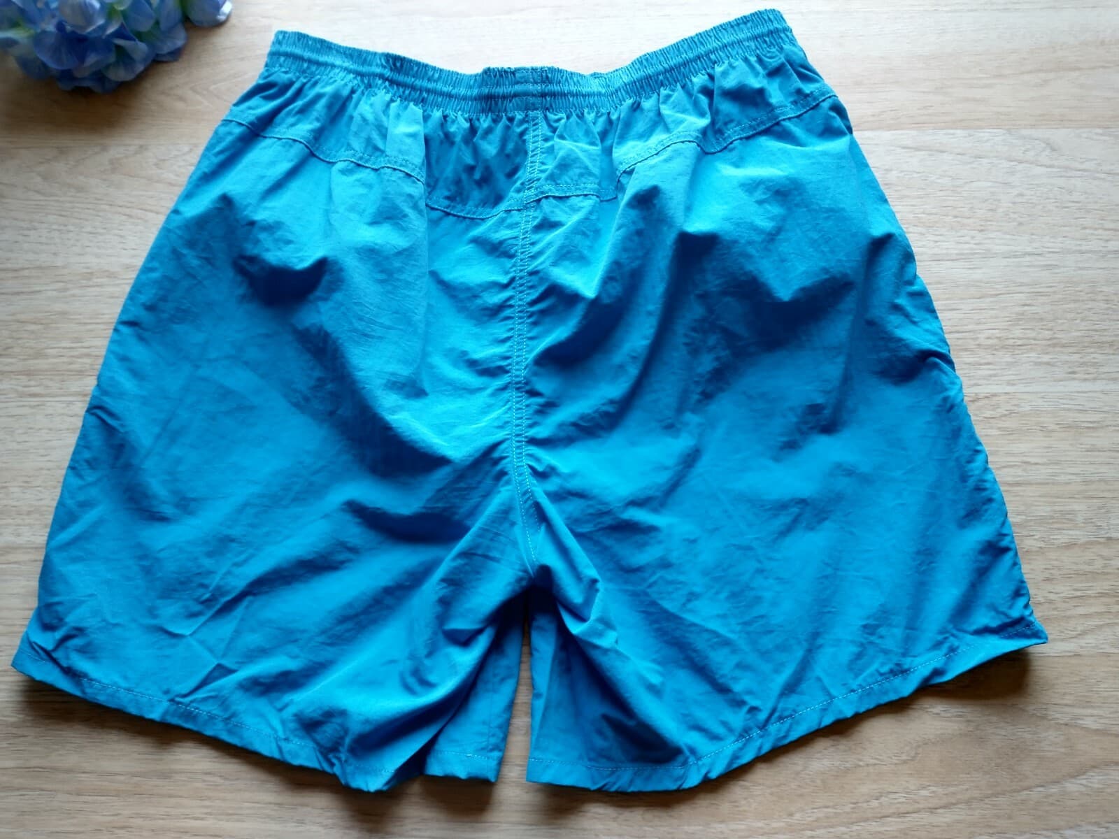 NWT Lands' End Men Swimwear Trunk Drawstring Mesh Lined Blue Sz.XL Made in USA - Thumbnail 9