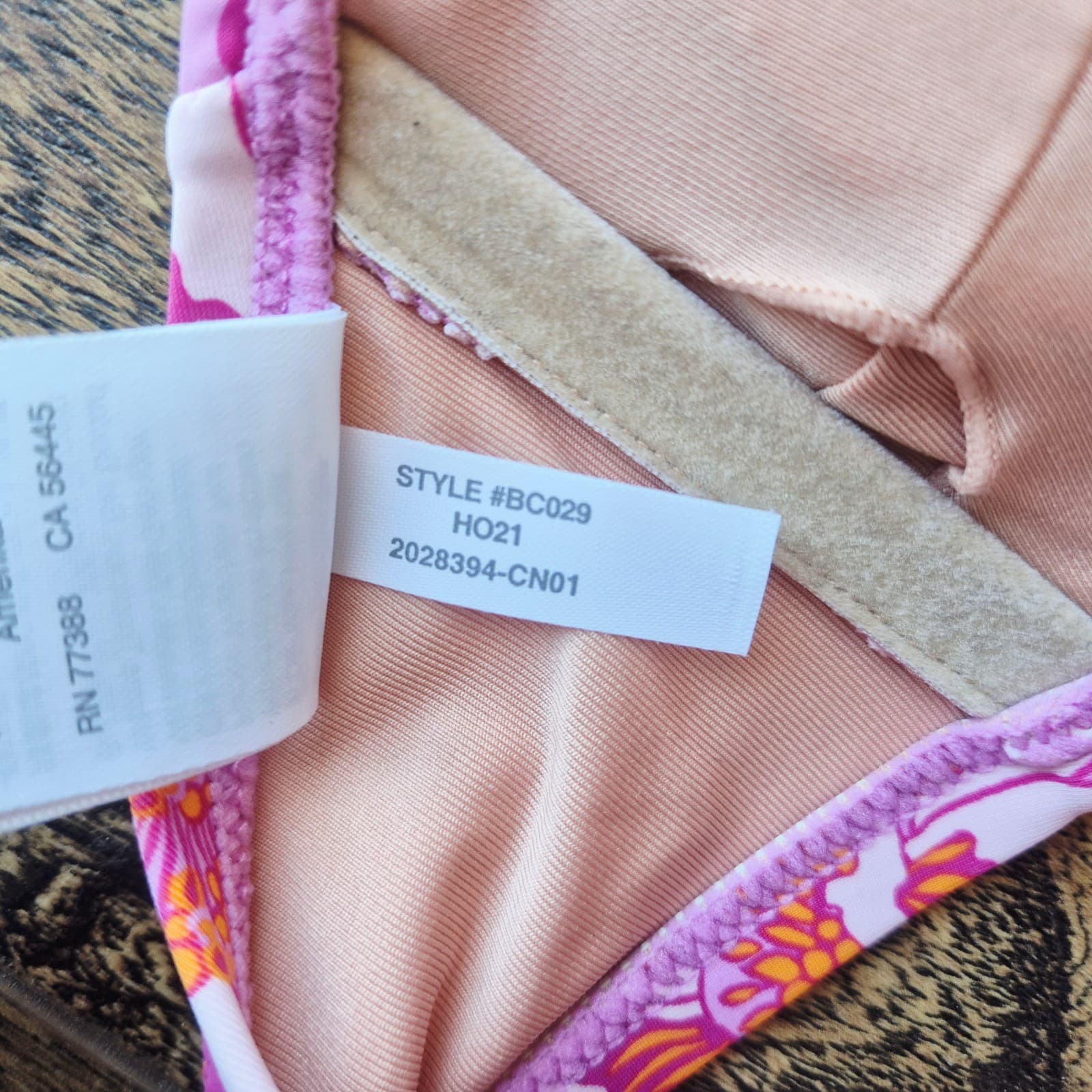 J.Crew 2-Piece Surf Hipster Bikini Swimsuit Halter Strap Climbing Floral Sz.XS - Thumbnail 13