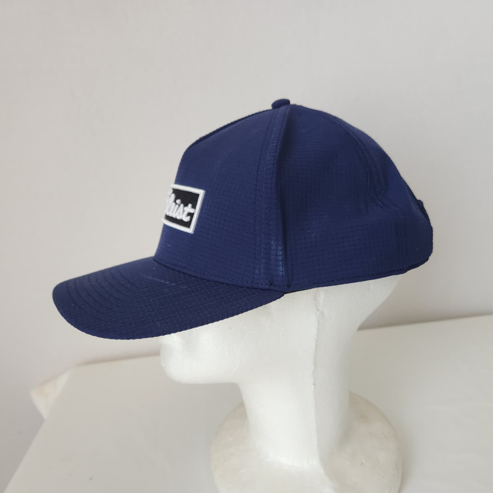 Titleist California State Flag Patch Golf Hat Cap Adjustable Snap Blue One Size - Thumbnail 6