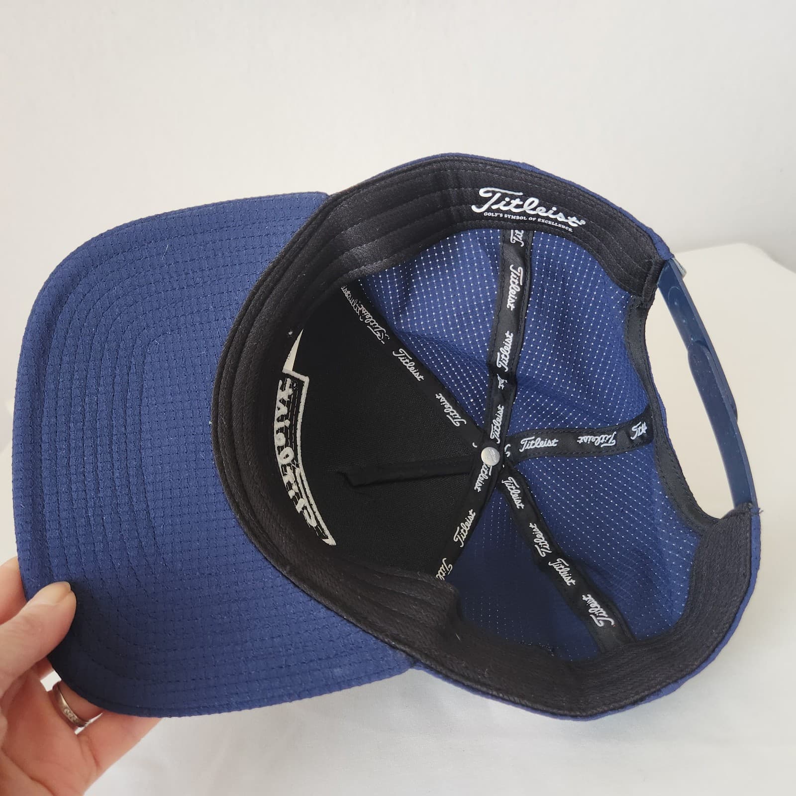 Titleist California State Flag Patch Golf Hat Cap Adjustable Snap Blue One Size - Thumbnail 8