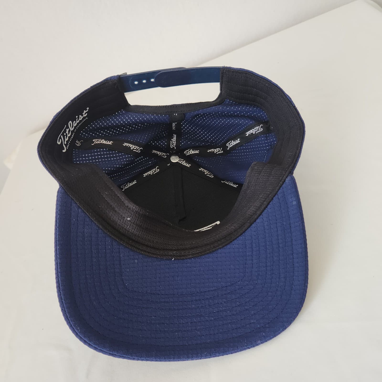 Titleist California State Flag Patch Golf Hat Cap Adjustable Snap Blue One Size - Thumbnail 11
