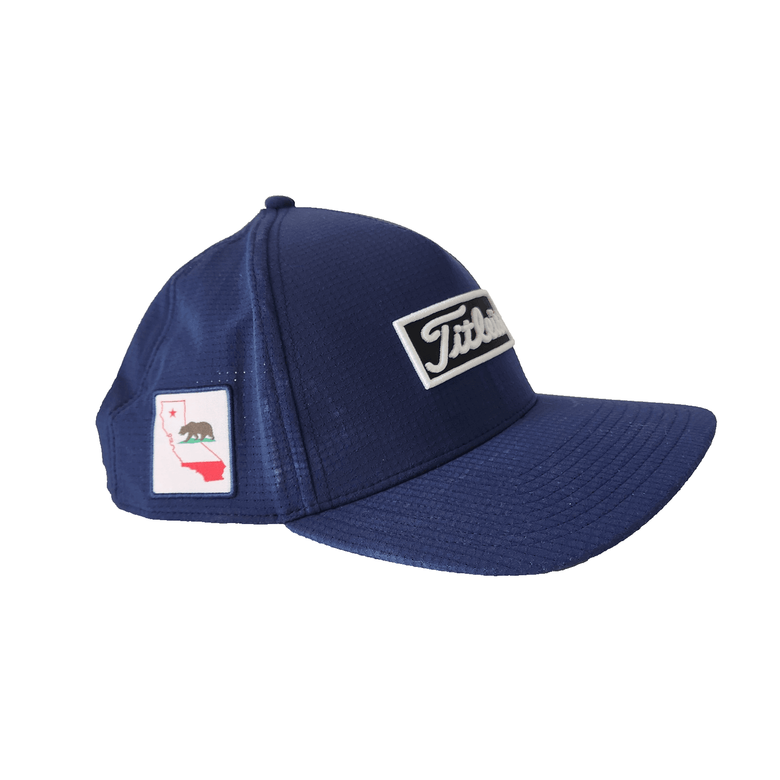 Titleist California State Flag Patch Golf Hat Cap Adjustable Snap Blue One Size - Thumbnail 2