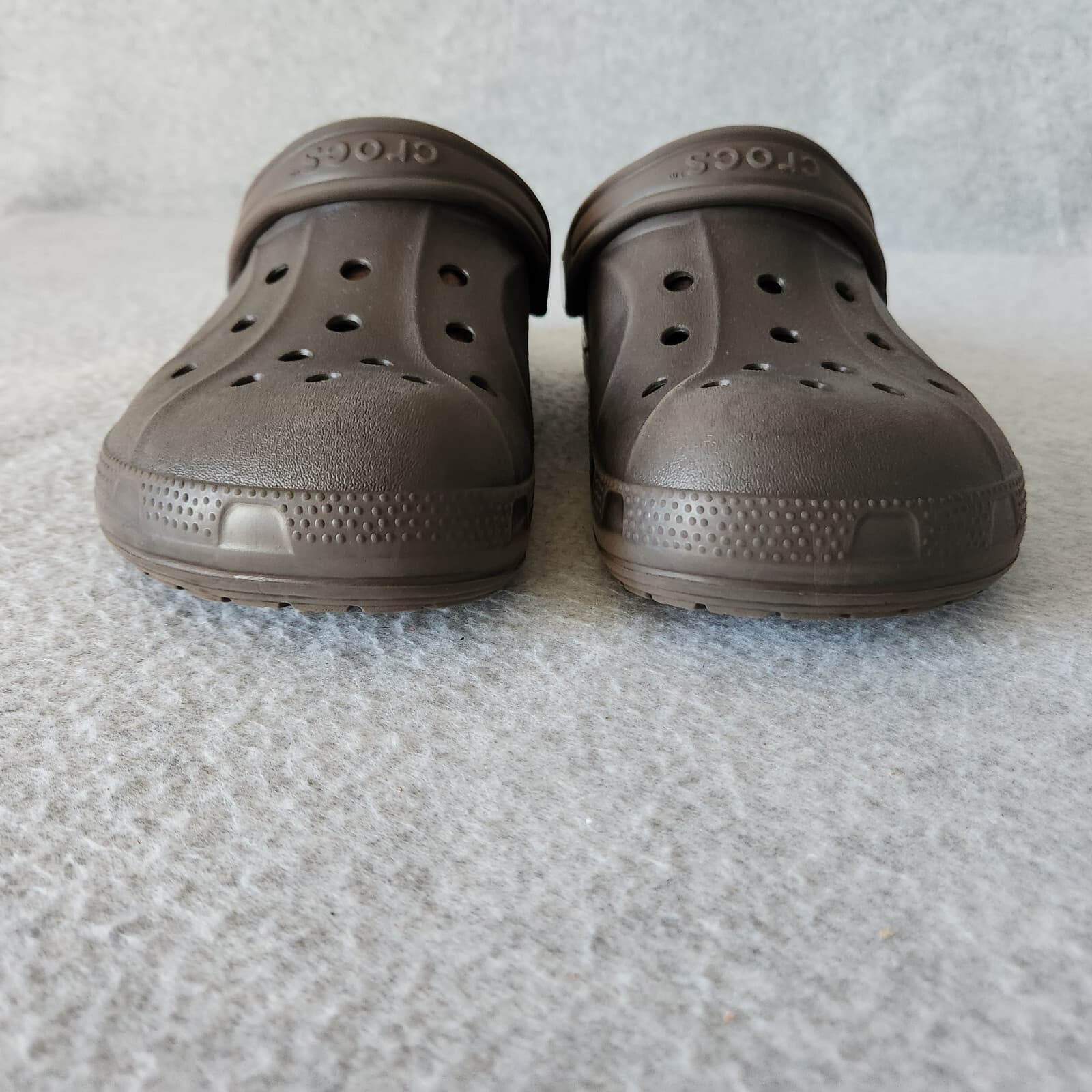 Crocs Ralen Faux Fur Lined Clogs Slide-On Comfort Brown Unisex US M6 W8 - Thumbnail 10