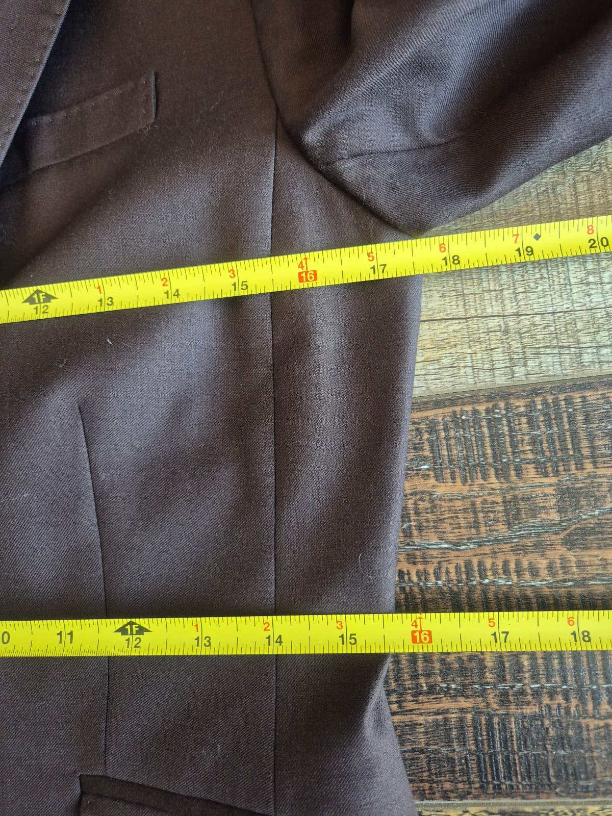 J.Crew Super 120's Wool Single-Breast 3-Button Schoolboy Blazer Brown Womens 4T - Thumbnail 12