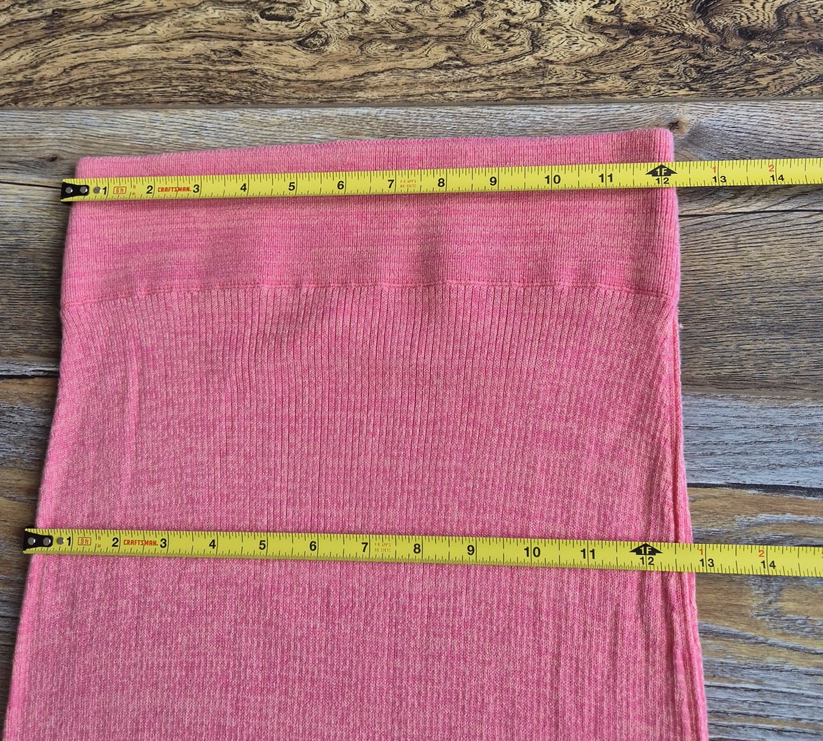 Free People Golden Hour Ribbed Knit Midi Skirt Side-Slit Pull-On Camelia Sz.XS - Thumbnail 12