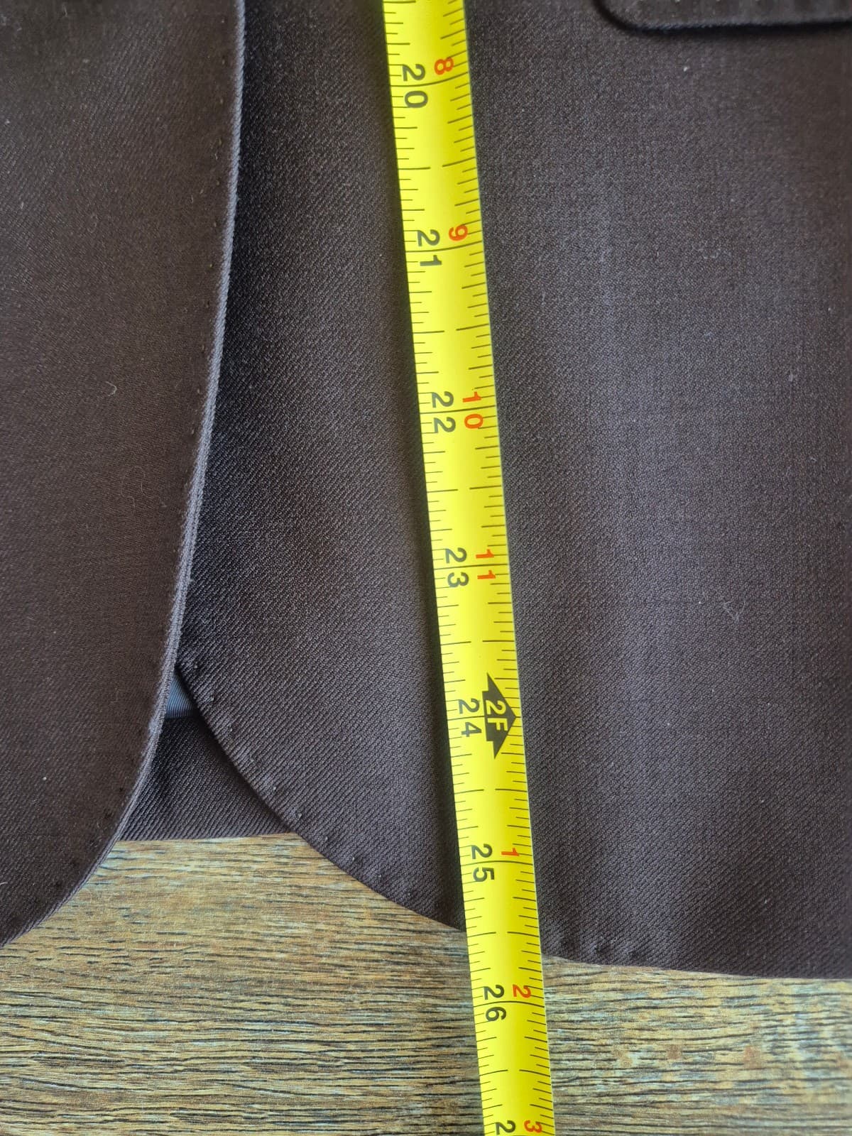 J.Crew Super 120's Wool Single-Breast 3-Button Schoolboy Blazer Brown Womens 4T - Thumbnail 13