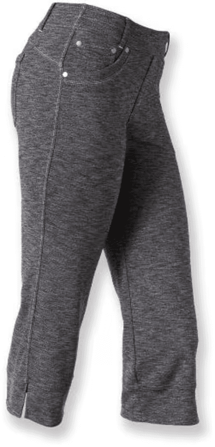 NEW Kuhl Mova Kapri 20" Shorts Pocket Soft Stretch Drawstring Breen Women's 8 - Thumbnail 5
