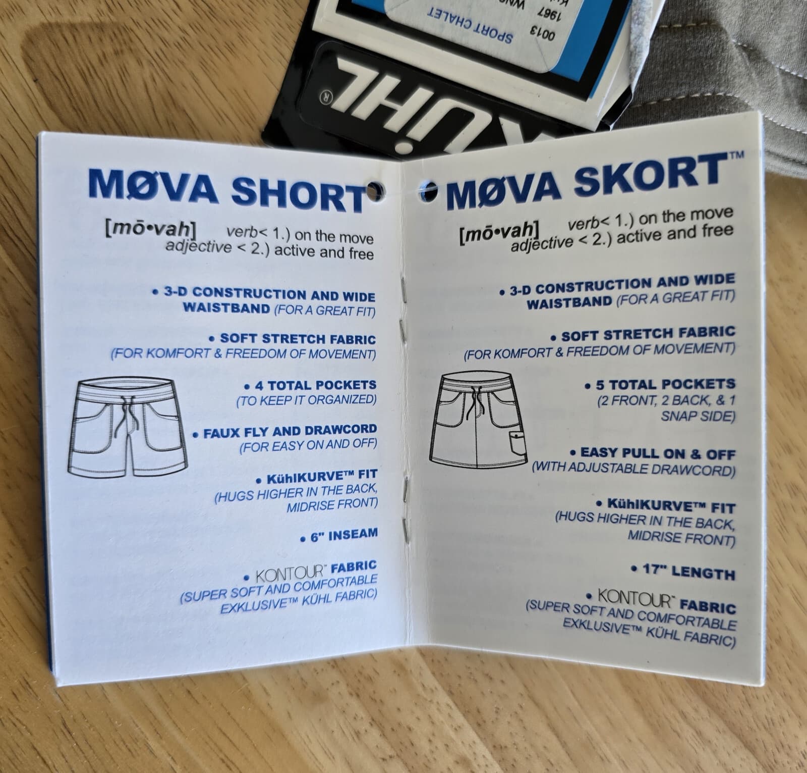 NEW Kuhl Mova Kapri 20" Shorts Pocket Soft Stretch Drawstring Breen Women's 8 - Thumbnail 13