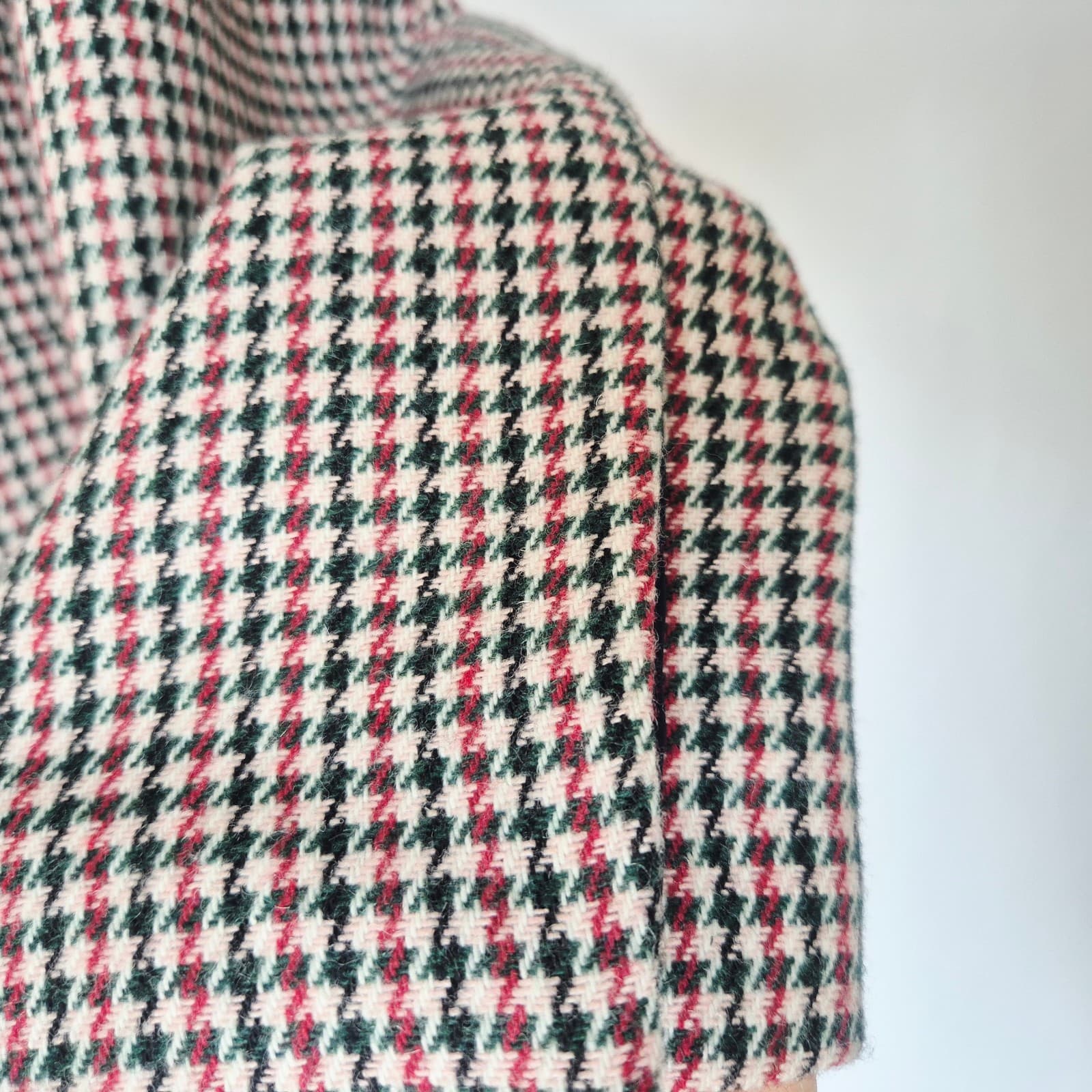 NWT J.Crew Lanificio Nello Gori Italian Wool Houndstooth Boyfriend Blazer Size 8 - Thumbnail 5