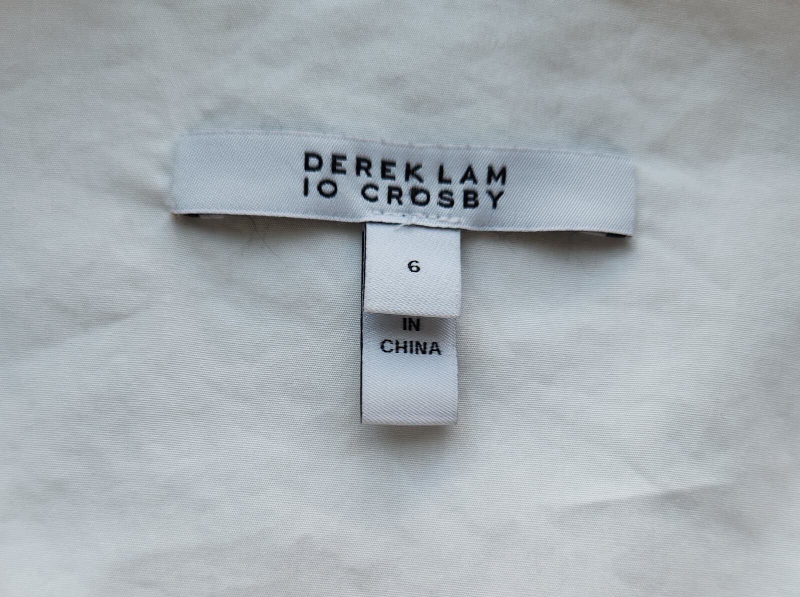 Derek Lam 10 Crosby Hadley Ruched Cotton Poplin Mini Shirt Dress Belted White 6 - Thumbnail 11