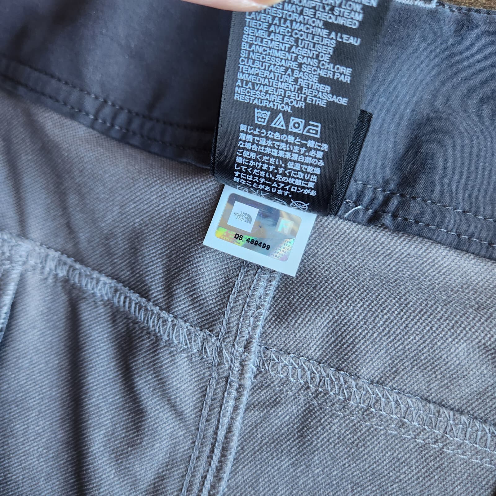 NWT The North Face Slickrock MTB Bike Shorts Zip-Pocket Nylon Tea Grey Men's XXL - Thumbnail 11