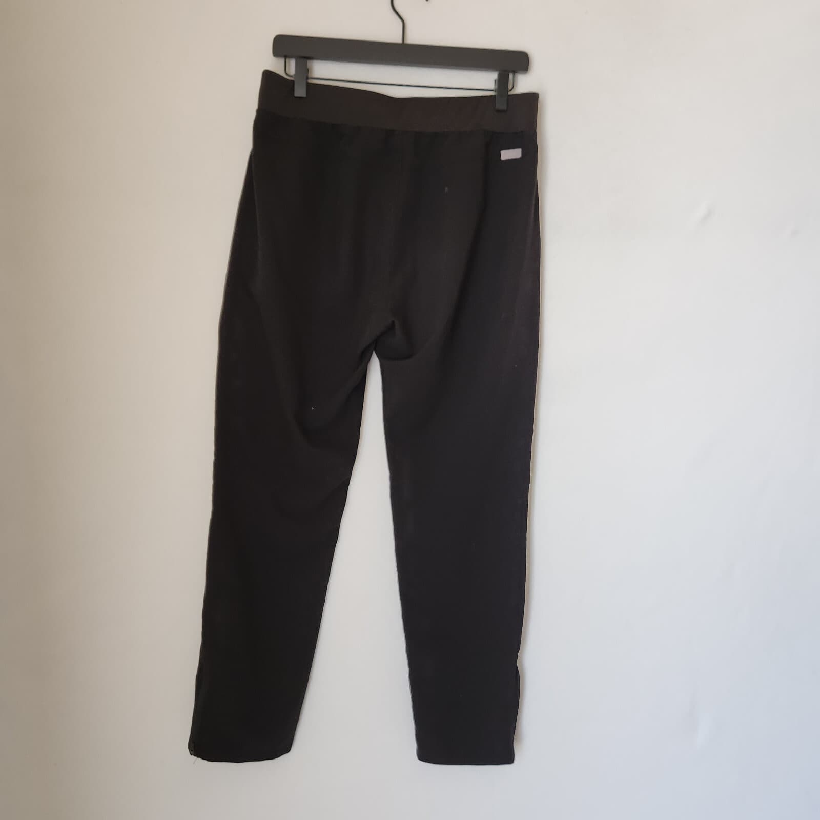 FIGS Technical Collcection Kanye Moto Scrub Pants Slim Fit Pull-On Black Women M - Thumbnail 6